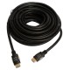 Кабель Tecro HDMI - HDMI V 1.4 (M/M), 7.5 м, Black (HD 07-50)