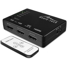 Комутатор HDMI 5xports HDMI switch, remote controlled, 4K resolution support Media-Tech