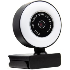 Веб-камера OKey WB230 FHD 1080P, LED підсвітка, USB