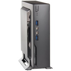 Корпус Casecom M300-2U3 90W 2xUSB3.0 mini-ITX, VESA, Black