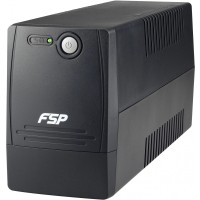 ДБЖ FSP FP650, 650VA/360W, IEC*4. 230V/50Hz ,w/o RJ45,w/o USB, Black, 12V/7Ah*1, CIS