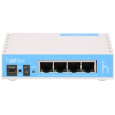 Маршрутизатор Mikrotik RB941-2ND, 650MHz and 32MB RAM (hAP lite)