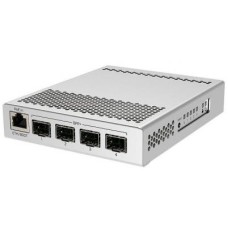 Комутатор Mikrotik CRS305-1G-4S+IN, 4x SFP+ ports, 1x Gigabit Ethernet, metallic enclosure