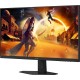 TFT 23.8" AOC 24G4XE, IPS, 180Гц, 0,5мс, 2хHDMI, DP, колонки, чорно-сірий