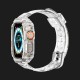 Чохол-ремінець Spigen Rugged Armor Pro для Apple Watch 49 mm (Crystal Clear) (ACS05461)