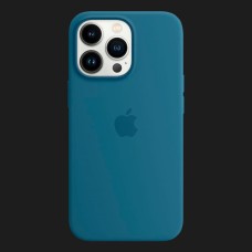 Оригінальний чохол Apple Silicone Case with MagSafe для iPhone 13 Pro (Blue Jay) (MM2G3)