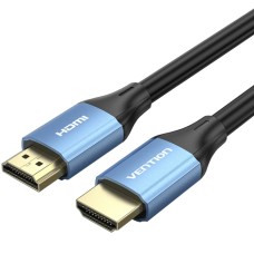 Кабель HDMI M - M, 2.0 м, V2.0, 4K 60Гц, Aluminum Alloy Blue Vention