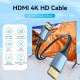 Кабель HDMI M - M, 2.0 м, V2.0, 4K 60Гц, Aluminum Alloy Blue Vention