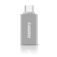 Адаптер Remax Glance USB-USB Type-C RA-OTG1 Silver (2000700004672)