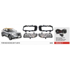 Фари дод. модель Nissan Kicks 2017-19/NS-332-1/H8-12V35W/eл.проводка (NS-332-1)