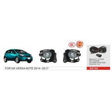 Фари дод.модель  Nissan Versa Note 2013-17/NS-740/H11-12V55W/eл.проводка (NS-740)