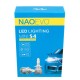 Лампи NAOEVO S4/LED/H4/Flip Chip/9-16V/30W/3600Lm/3000K/4300K/ 6500K (S4-H4)