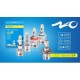 Лампи NAOEVO S4/LED/H7/Flip Chip/9-16V/30W/3600Lm/EMERGENCY3000K/3000K/4300K/ 6500K (S4-H7)