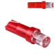 Лампа PULSO/габаритна/LED T5/1SMD-3030/12v/0.5w/3lm Red (LP-120318)