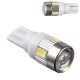 Лампа PULSO/габаритна/LED T10/6SMD-5630/12v/1w/240lm White with lens (LP-142446)