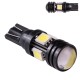 Лампа PULSO/габаритна/LED T10/4SMD-5050/12v/1.5w/72lm White with lens (LP-157266)