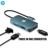 Док-станція USB3.1 Type-C --> DP/HDMI/VGA DHC-CT200 HP