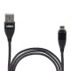 Кабель магнітний VOIN USB - Lightning 3А, 1m, black (швидка зарядка / передача даних) (VL-6101L BK)