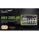 Набір ключів комбінованих, з тріскачковий та карданом 8 предметів , 8-19мм Alloid (HK-2081-8K)