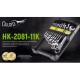 Набір ключів комбінованих тріскачковий та карданом 11 предметів , 8-19мм Alloid (НК-2081-11К)