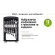 Набір ключів комбінованих тріскачковий та карданом 11 предметів , 8-19мм Alloid (НК-2081-11К)