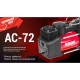 Компресор "Штурмовик" AC-72 150psi/25Amp /90л/2 циліндра /шланг 5,0м/клеми (AC-72)