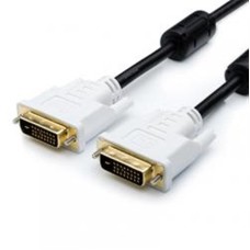 Кабель Atcom DVI - DVI (M\M), 1.8 м, чорно-білий (8057)