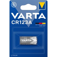 Батарейка CR123A BLI 1 LITHIUM, Varta