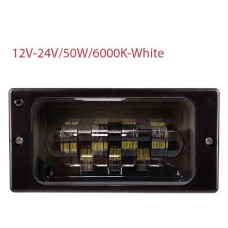 Фари дод. модель LADA/2110-14/LD-519 L3-W/12-24V/50W/7LED-6000K (LD-519 L3-W-LED)