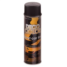 Deco Color Фарба аероз. 500ml акрилова /чорний мат (720477)