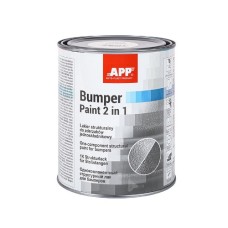 APP Фарба бамперна Bumper Paint, чорна1.0l (020801)