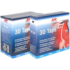 APP  Валик для маскування пройомів 3D Tape 13мм*50м, білий (070350)