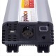 Перетворювач напруги PULSO/IMU-1524/24V-220V/1500W/USB-5VDC2.0A/мод.хвиля/клеми (IMU-1524)