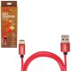 Кабель VOIN CC-1101C RD USB - Type C 5А, 1m, red (супер швидка зарядка/передача даних) (CC-1101C RD)