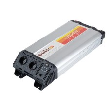 Перетворювач напруги PULSO/ISU-2000/12V-220V/2000W/USB-5VDC2.0A/син.хвиля/клеми (ISU-2000)