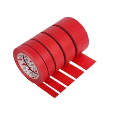 Стрічка малярська APP Red Tape 18mm*45м 110 гад C червоний, водонепроникний APP (070251)