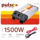 Перетворювач напруги PULSO/ISU-1500/12V-220V/1500W/USB-5VDC2.0A/син.хвиля/клеми (ISU-1500)