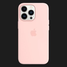 Оригінальний чохол Apple Silicone Case with MagSafe для iPhone 13 Pro (Chalk Pink) (MM2H3)