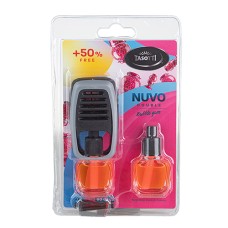 Ароматизатор на дефлектор "Nuvo" Double Blister Bubble Gum 8ml (уп. 12 шт) з запаскою (102812)