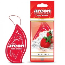 Освіжувач повітря AREON сухий листок "Mon" Strawberry/Полуниця (MA40)