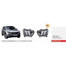 Фари дод. модель KIA Sorento/2016-18/KA-944-LED/U.S TYPE/DRL (KA-944-LED-WO)