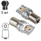 Лампа PULSO/габаритні/LED 1156/BAU15s/6SMD-2835/9-32v/1050lm (LP-66156A)