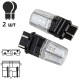 Лампа PULSO/габаритні/LED 3157/W2.5x16q/12SMD-2835/2контакта/9-36v/120/50lm/RED (LP-66315R)