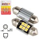 Лампа PULSO/софітні/LED C5W/31мм/CANBUS/9 SMD-2835/12v/2.9W/315lm White (LP-31C5W)