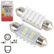 Лампа PULSO/софітні/LED SV8.5/T11x36mm/4 SMD-5730/9-18v/90Lm (LP-64036)