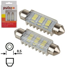 Лампа PULSO/софітні/LED SV8.5/T11x41mm/6 SMD-5730/9-18v/100Lm (LP-64041)