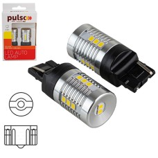 Лампа PULSO/габаритні/LED 7440/W3x16d/14SMD-2835/1контакт/9-18v/1050lm/WHITE (LP-66440)