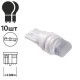 Лампа PULSO/габаритна/LED T10/1SMD/3D/CERAMIC/12v/0.5w/60lm White (LP-126023)