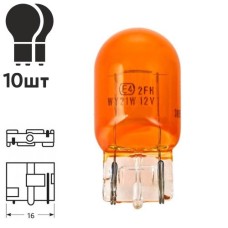 Лампа PULSO/габаритна T20/W3x16d/WY21W 12В/21Вт amber/1 конт (LP-20163)