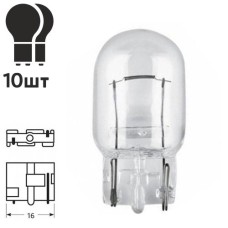 Лампа PULSO/габаритна T20/W3x16d/W21W 12В/21Вт clear/1 конт (LP-20161)